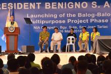 PNoy leads Mega dam project launching in Tarlac